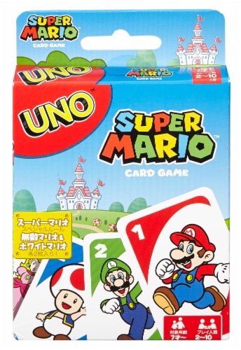 Mattel UNO Super Mario™ Card Game Perspective: front