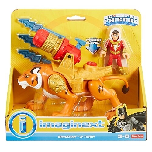 Fisher Price Imaginext DC Super Friends Shazam Tiger Action