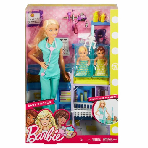 Mattel Barbie Baby Doctor Playset 1 ct Fry s Food Stores