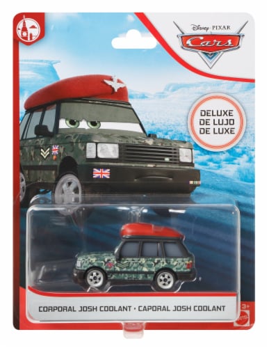 Mattel Disney Pixar Cars Corporal Josh Coolant Toy Perspective: front
