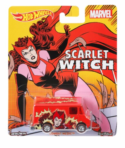 Hot Wheels® Marvel Scarlet Witch Combat Medic Perspective: front