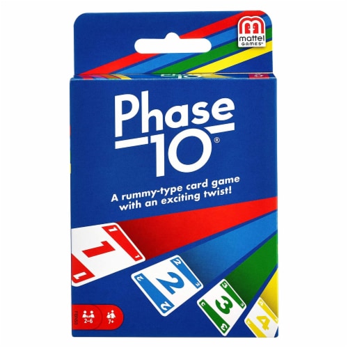 Mattel™ Phase 10® Card Game Perspective: front