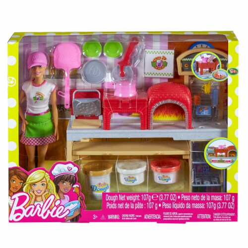 Centrum Isoleren repertoire Mattel Barbie® Pizza Chef Doll and Playset, 1 ct - Jay C Food Stores