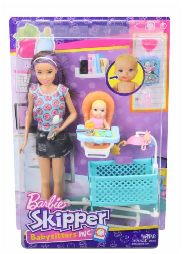 Silicium Trouwens Struikelen Mattel Barbie® Skipper® Babysitters Inc.™ Doll and Playset, 1 ct - Dillons  Food Stores