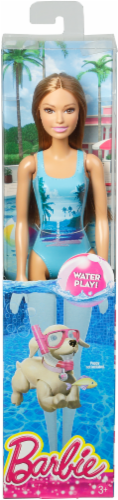 Mattel Barbie Water Play Summer Doll Perspective: front