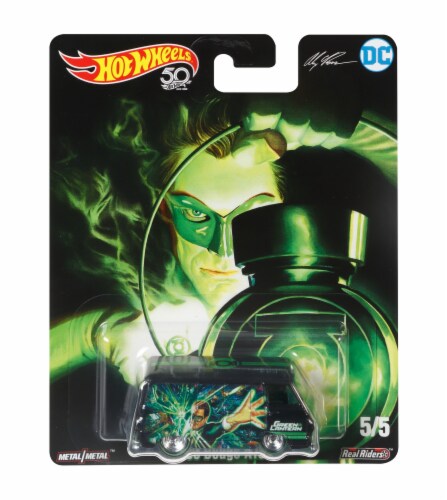 Hot Wheels® Green Lantern Dodge Van Perspective: front
