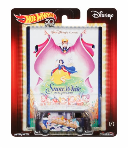 Hot Wheels Disney Snow White & The Seven Dwarfs Toy Car Perspective: front