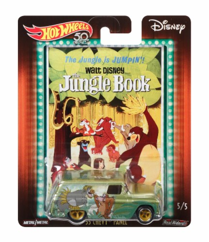 Hot Wheels Disney The Jungle Book 55 Chevy® Panel Toy Car Perspective: front