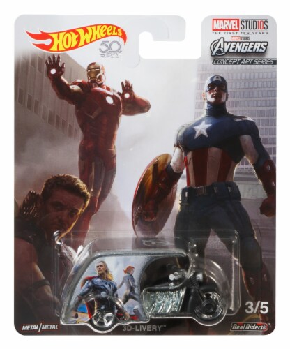Hot Wheels Marvel Avengers Car Toy 1 ct Kroger