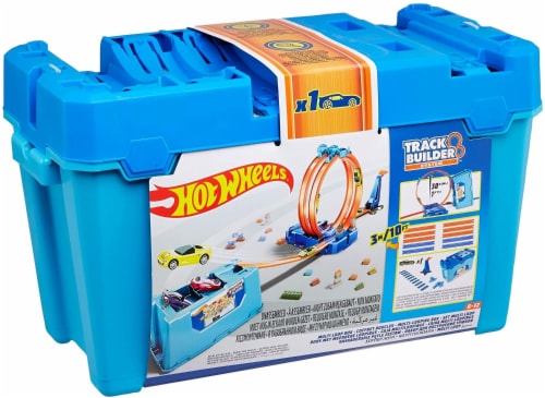 Wholesale Hot Wheels Track Builder Playset- 10ft BLUE AND ORANGE