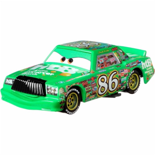 Disney Pixar Cars Chick Hicks Metal Car Toy Perspective: front