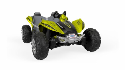 Mattel Dune Racer - Green Perspective: front
