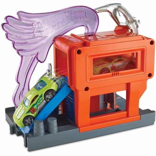 Hot Wheels City Downtown Speedy Super Fuel Stop Play Set, 1 ct - Mariano's