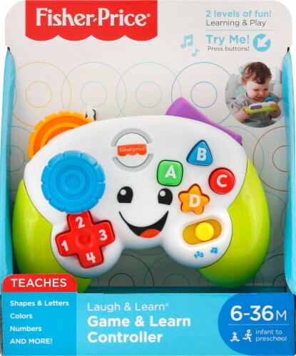 Fisher-Price® Laugh & Learn® Game & Learn Controller Toy Perspective: front