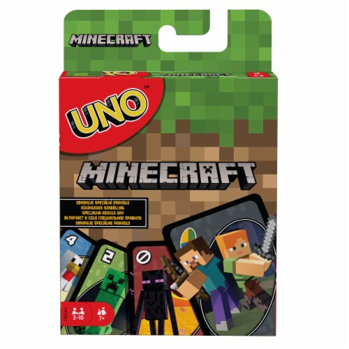 UNO® Minecraft Card Game Perspective: front