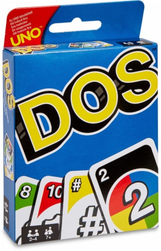 Mattel® DOS™ Card Game Perspective: front