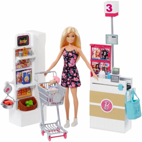 Monetair Roman piramide Mattel Barbie® Doll and Supermarket Play Set, 1 ct - Kroger