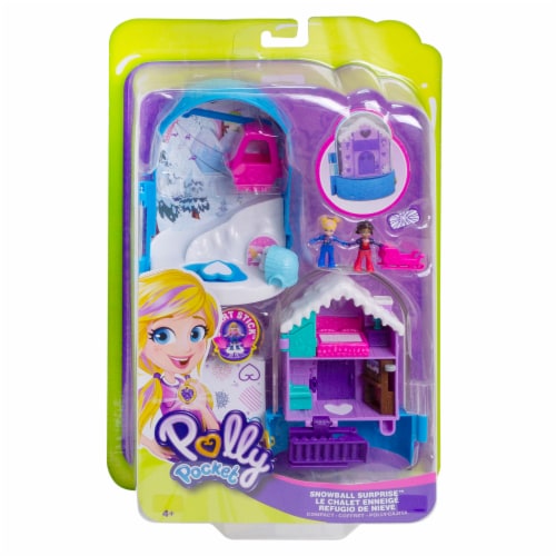 Mattel Polly Pocket Pocket World Snowball Surprise Compact Playset, 1 ct -  Fred Meyer