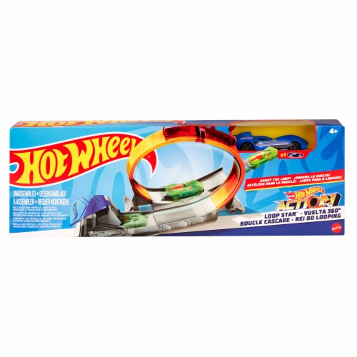 Mattel Hot Wheels® Loop Star™ Play Set Perspective: front