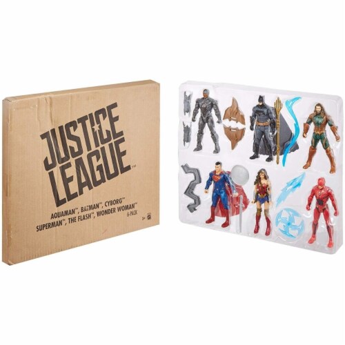 Justice League Ultimate Batman Superman Flash Aquaman Cyborg WW Figures  Mattel, 1 unit - Ralphs