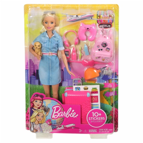 Mattel Barbie® Travel Doll & Accessories, 1 ct - Kroger