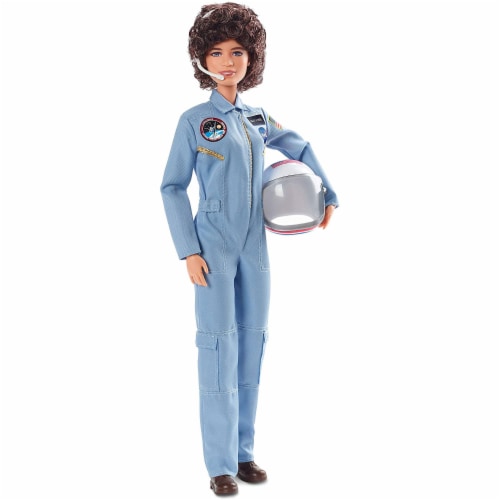 Barbie Sally Ride Inspiring Women Doll Astronaut Space NASA Helmet Outfit FXD77 Mattel 1 unit Smith s Food and Drug