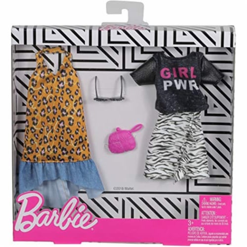 Mattel Barbie® Fashion Animal Print Perspective: front
