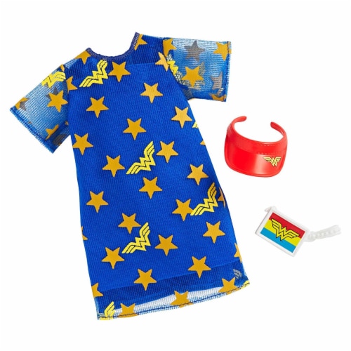Barbie Fashions - Wonder Woman Blue Stars Perspective: front
