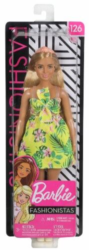 Barbie Fashionistas Doll - Yellow / Green Perspective: front