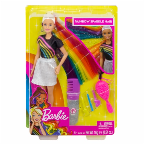 Barbie® Rainbow Sparkle Hair Doll - Assorted, 1 - Pick 'n