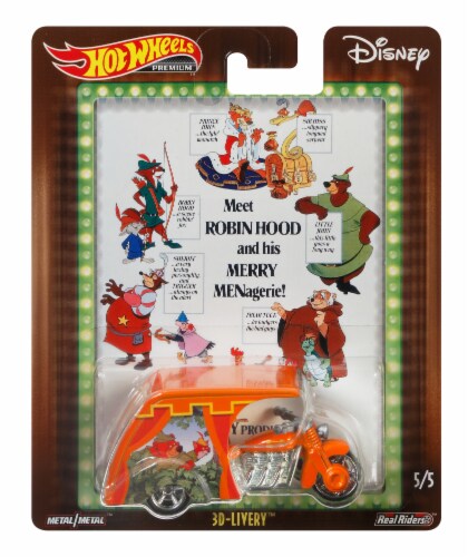 Hot Wheels® Robin Hood D-Livery Perspective: front