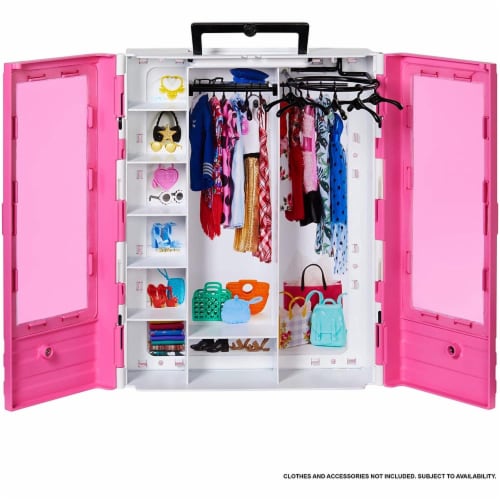 symbol brutalt sagde Barbie Fashionistas Ultimate Closet Portable Fashion Toy for 3 to 8 Year  Olds, 1 - Ralphs