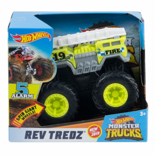 Hot Wheels Rev Tredz 5 Alarm Monster Truck 1 ct Baker s
