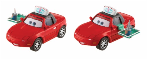 Disney Pixar Cars Waitress Mia and Waitress Tia Perspective: front