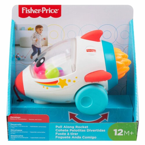 Fisher Price Pull Along Rocket 1 Unit Harris Teeter
