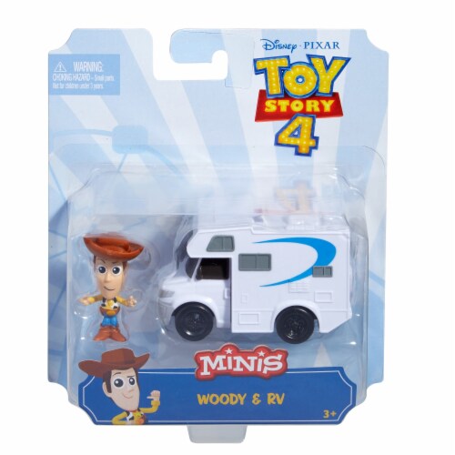 Mattel Disney Pixar Toy Story Woody and RV Figure Perspective: front