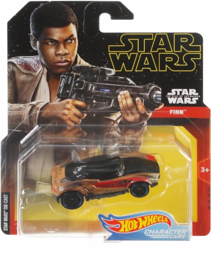 Mattel Hot Wheels® Star Wars Finn Character Car Perspective: front