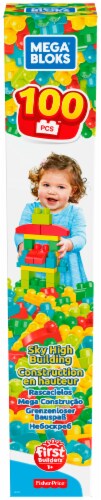 MMega Bloks® First Builders Sky High Building Set Perspective: front