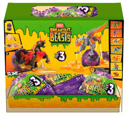Mega construx on sale breakout beasts