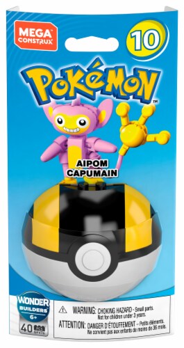 Mega Contrux™ Pokemon™ Aipom Figure Perspective: front