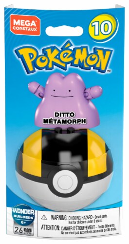 Mega Construx Pokemon Ditto Construction Set with character