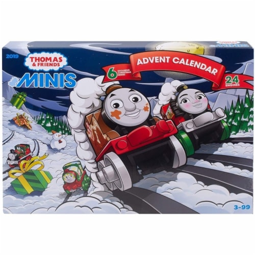  Thomas & Friends MINIS Advent Calendar 2023, Christmas Gift, 24  Miniature Toy Trains and Vehicles for Preschool Kids : Toys & Games