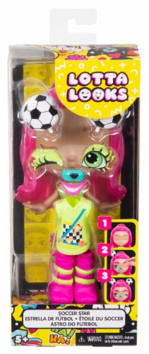 Mattel Lotta Looks Soccer Star Mood Pack Perspective: front