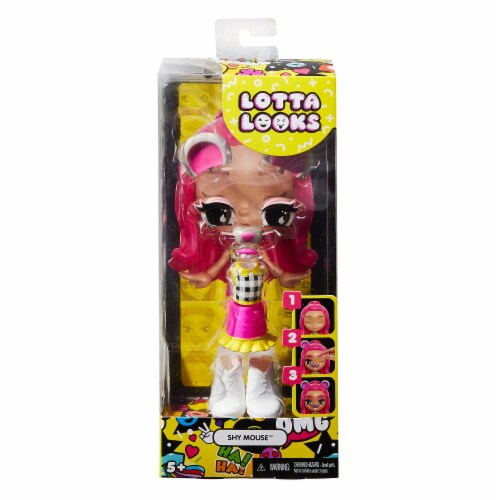 Mattel Lotta Looks Shy Mouse Mood Pack Perspective: front