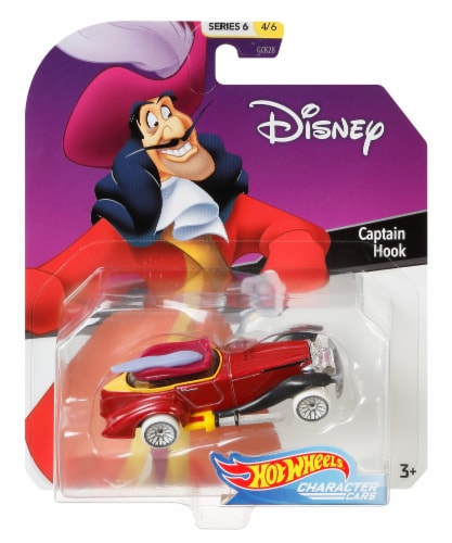 Hot Wheels Disney Captain Hook Car Perspective: front