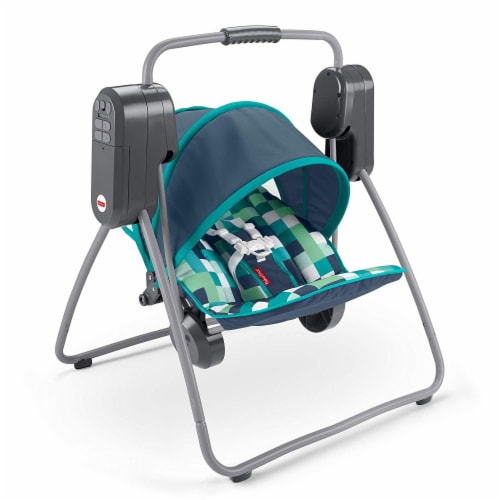 Fisher Price On the Go Baby Swing w 6 Swinging Speeds and UPF Protected Canopy 1 Piece Fred Meyer
