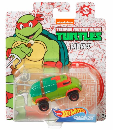 Mattel Hot Wheels® Teenage Mutant Ninja Turtles Raphael Vehicle Perspective: front