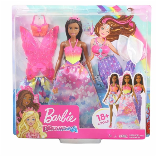 Barbie Dress Up Mermaid Fairy Brunette Set, 1 Unit - Kroger