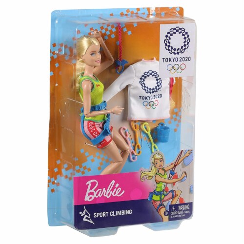 Mattel Barbie® Sport Climber Doll Set Perspective: front