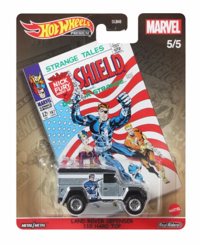 Hot Wheels® Marvel Land Rover Defender Perspective: front